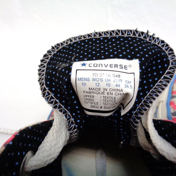 CONVERSE All Star Women's Size 12 Sheep Lamb Print Sneaker Pink White - Picture 6 of 11